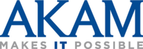 AKAM MAKES IT POSSIBLE Logo (EUIPO, 04/04/2016)