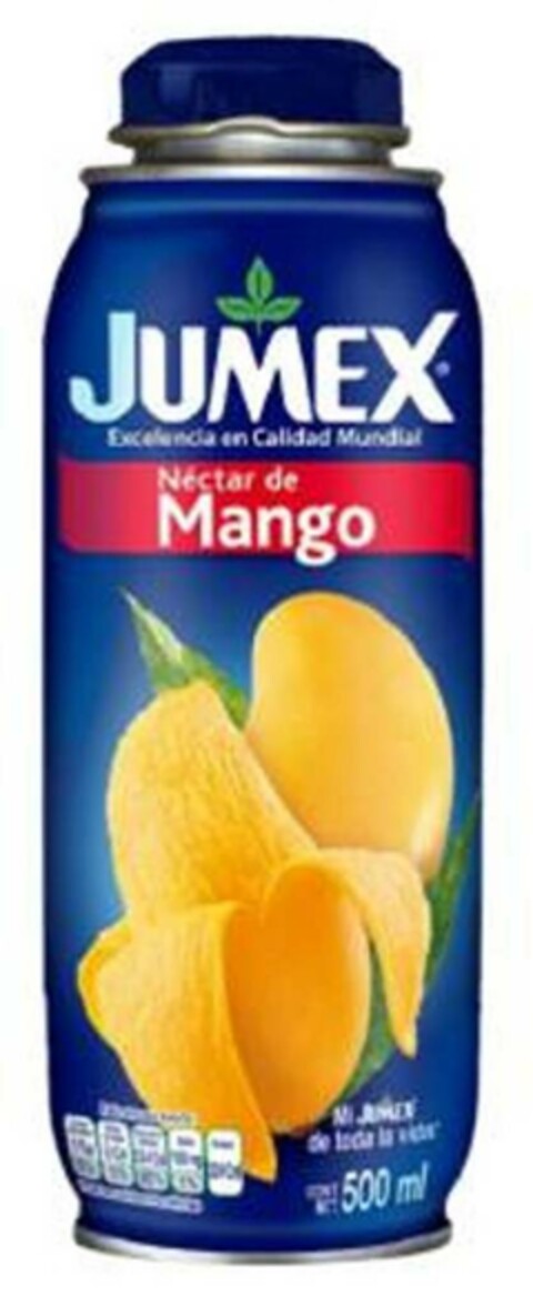 JUMEX Néctar de Mango Excelencia en Calidad Mundial 500 ml Logo (EUIPO, 05/31/2016)