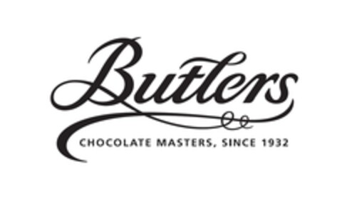 BUTLERS CHOCOLATE MASTERS, SINCE 1932 Logo (EUIPO, 09/12/2017)