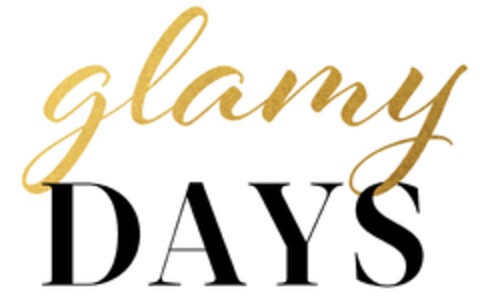 glamy DAYS Logo (EUIPO, 02.10.2017)