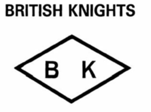 BRITISH KNIGHTS BK Logo (EUIPO, 05/29/2020)