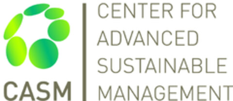 CASM CENTER FOR ADVANCED SUSTAINABLE MANAGEMENT Logo (EUIPO, 06/24/2020)