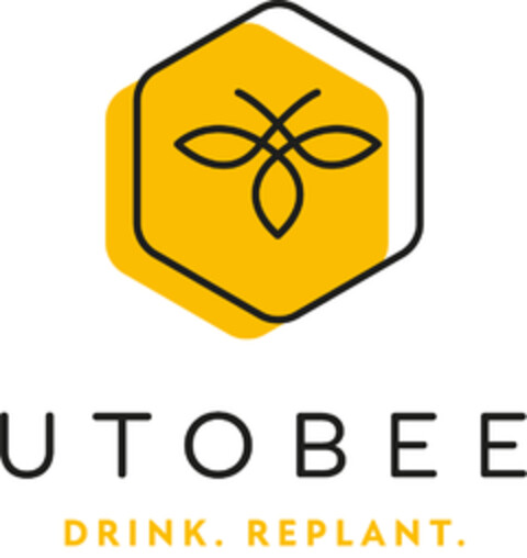 UTOBEE DRINK REPLANT Logo (EUIPO, 09/02/2020)