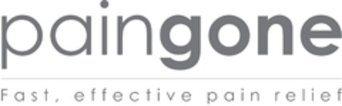 Paingone, Fast, effective pain relief Logo (EUIPO, 06/23/2021)