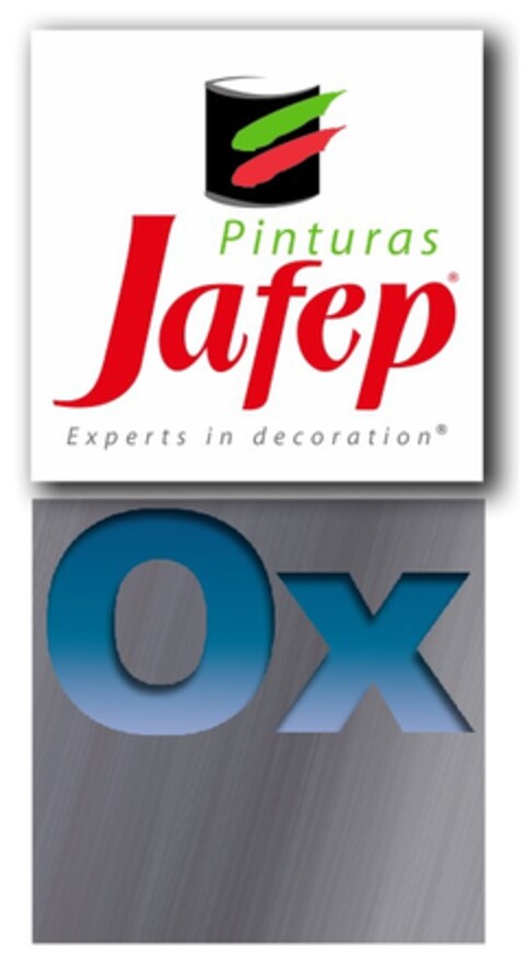 PINTURAS JAFEP EXPERTS IN DECORATION OX Logo (EUIPO, 12.07.2021)