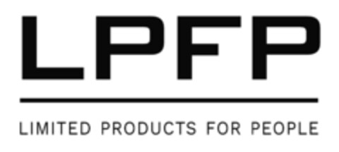 LPFP LIMITED PRODUCTS FOR PEOPLE Logo (EUIPO, 15.03.2022)