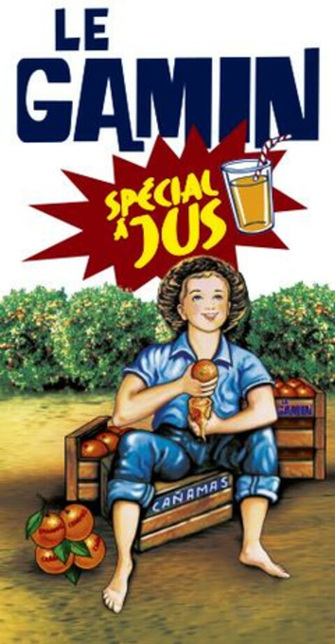 LE GAMIN SPECIAL A JUS  CAÑAMAS Logo (EUIPO, 23.10.2023)