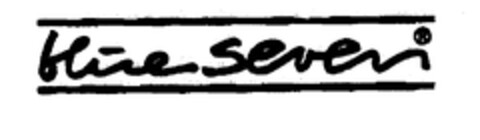 blue seven Logo (EUIPO, 17.06.1996)