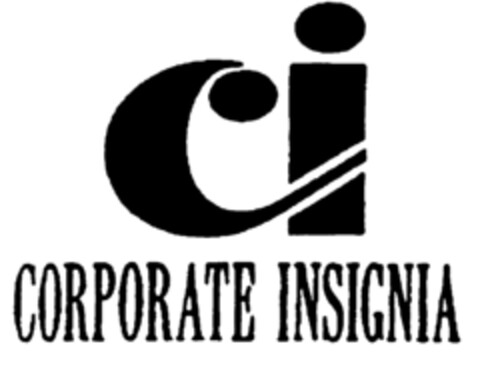 CI CORPORATE INSIGNIA Logo (EUIPO, 01.04.1996)