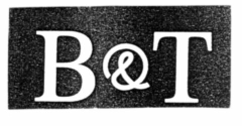 B&T Logo (EUIPO, 07/21/1997)