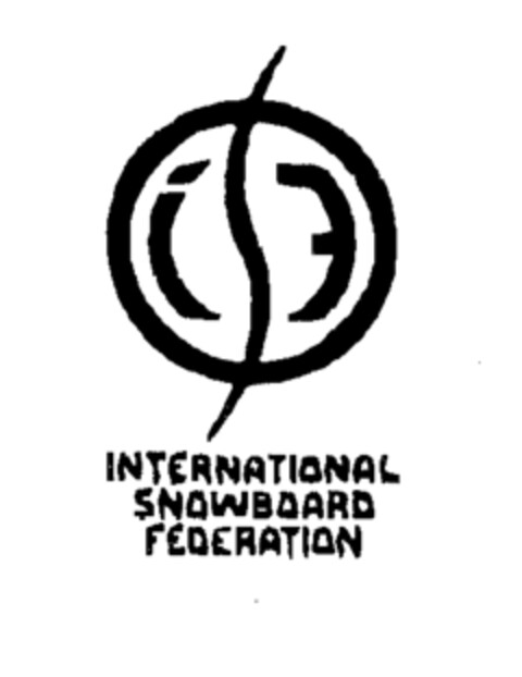 i E INTERNATIONAL SNOWBOARD FEDERATION Logo (EUIPO, 09.06.2000)