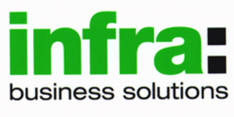 infra: business solutions Logo (EUIPO, 08/28/2000)