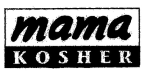 mama KOSHER Logo (EUIPO, 30.07.2001)