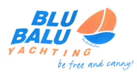 BLU BALU YACHTING be free and canny! Logo (EUIPO, 25.02.2004)