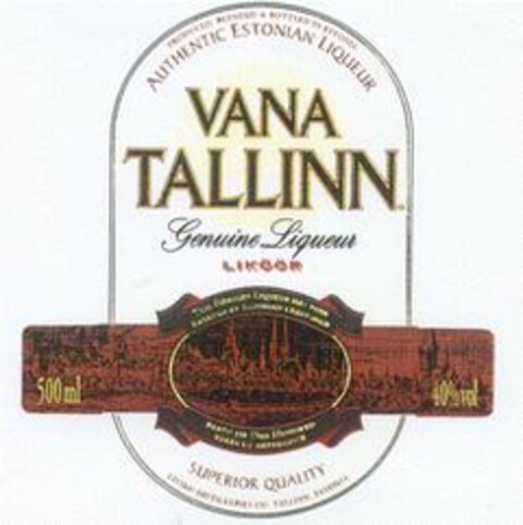 VANA TALLINN Logo (EUIPO, 30.10.2003)