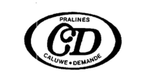 PRALINES CD CALUWE DEMANDE Logo (EUIPO, 22.12.2003)