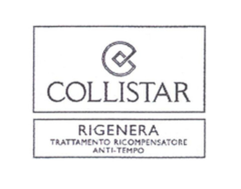 COLLISTAR RIGENERA TRATTAMENTO RICOMPENSATORE ANTI-TEMPO Logo (EUIPO, 29.04.2004)