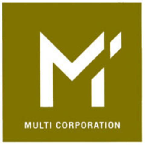 M MULTI CORPORATION Logo (EUIPO, 25.08.2006)