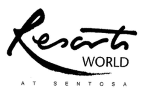 Resorts WORLD AT SENTOSA Logo (EUIPO, 27.01.2007)