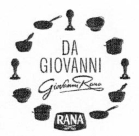 DA GIOVANNI Giovanni Rana RANA Logo (EUIPO, 06.06.2007)