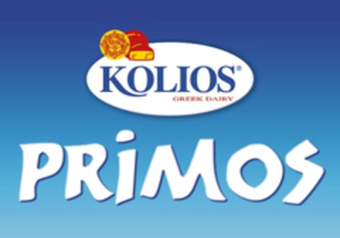 KOLIOS GREEK DAIRY PRIMOS Logo (EUIPO, 12/30/2008)