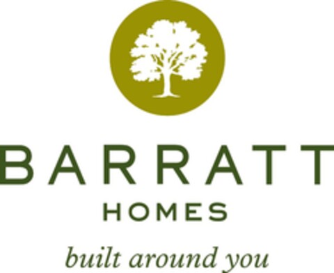 BARRATT HOMES built around you Logo (EUIPO, 19.01.2009)