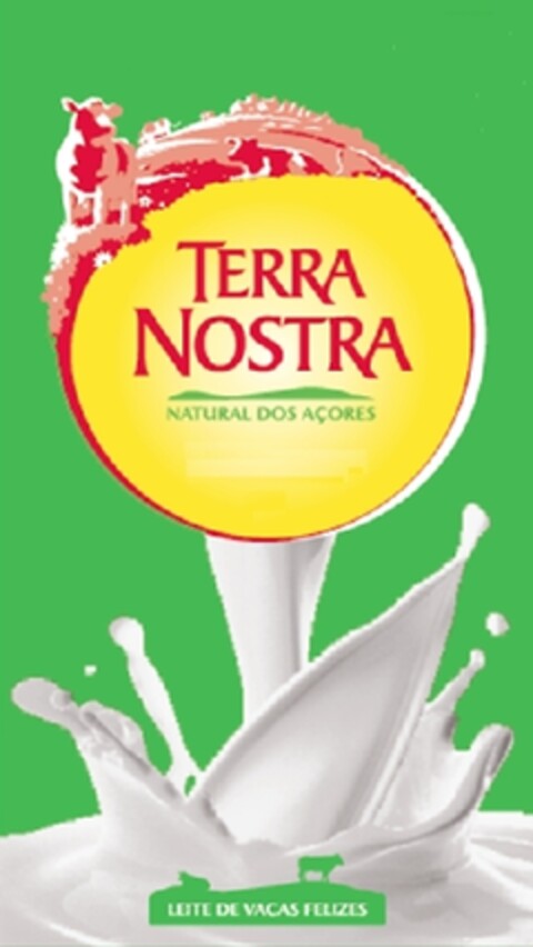 TERRA NOSTRA NATURAL DOS AÇORES LEITE DE VACAS FELIZES Logo (EUIPO, 16.04.2012)