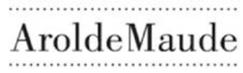 AroldeMaude Logo (EUIPO, 31.05.2012)