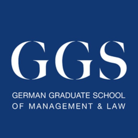 GGS GERMAN GRADUATE SCHOOL OF MANAGEMENT & LAW Logo (EUIPO, 10/11/2012)