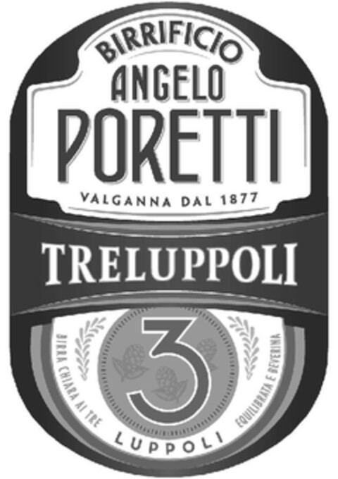 BIRRIFICIO ANGELO PORETTI 3 LUPPOLI Logo (EUIPO, 11.06.2013)