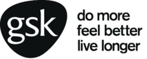 GSK DO MORE FEEL BETTER LIVE LONGER Logo (EUIPO, 10/03/2014)