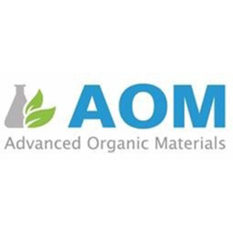 AOM ADVANCED ORGANIC MATERIALS Logo (EUIPO, 09/03/2015)