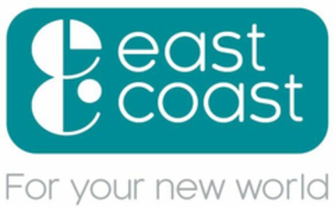 east coast    For your new world Logo (EUIPO, 21.09.2015)