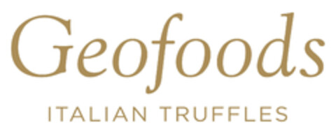 Geofoods Italian Truffles Logo (EUIPO, 26.08.2016)
