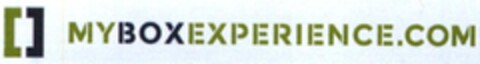 MYBOXEXPERIENCE.COM Logo (EUIPO, 23.02.2017)
