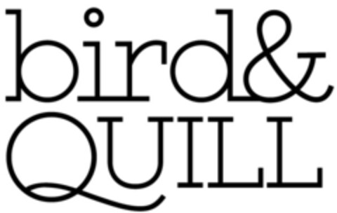 BIRD & QUILL Logo (EUIPO, 02.11.2017)