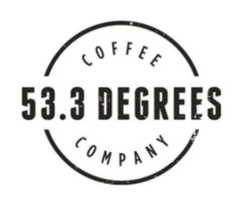 53.3 DEGREES COFFEE COMPANY Logo (EUIPO, 11.10.2018)