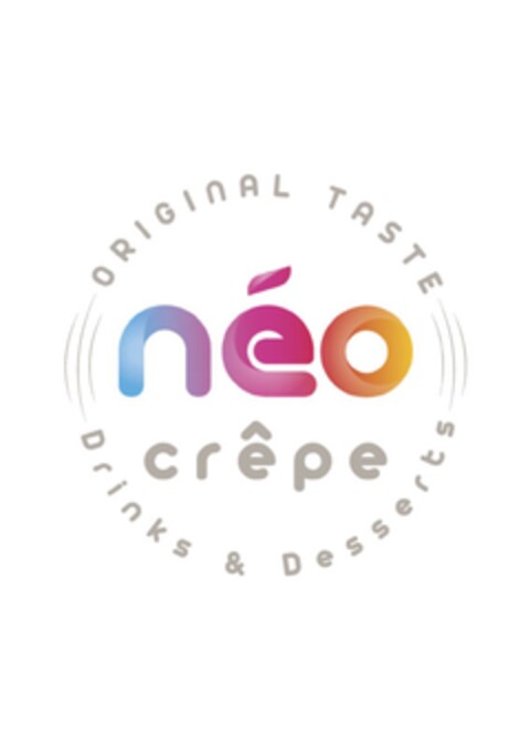 NÉO CRÊPE original taste Drinks & Desserts Logo (EUIPO, 07.02.2019)