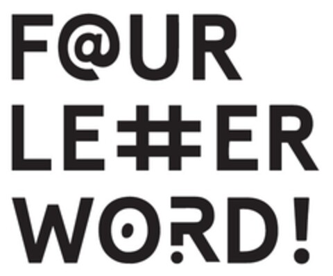 F@UR LE#ER WORD! Logo (EUIPO, 18.11.2019)
