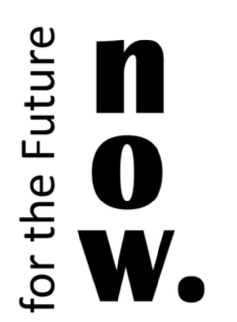 for the Future now. Logo (EUIPO, 05/13/2020)