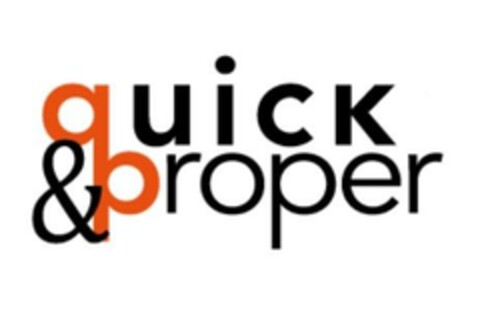 quick & proper Logo (EUIPO, 13.02.2024)