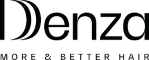 Denza MORE & BETTER HAIR Logo (EUIPO, 13.09.2024)