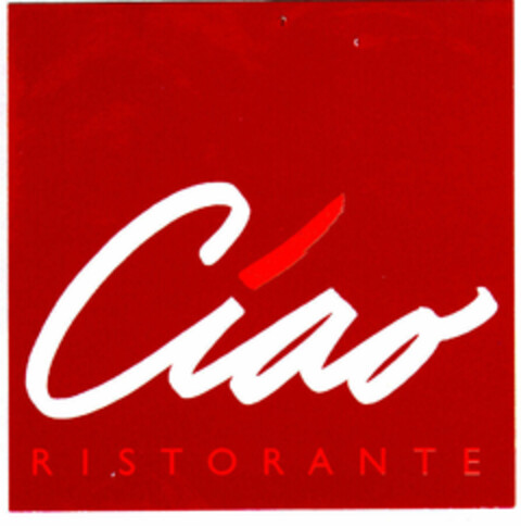 Cíao RISTORANTE Logo (EUIPO, 04/01/1996)