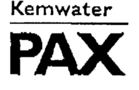 Kemwater PAX Logo (EUIPO, 15.05.1996)