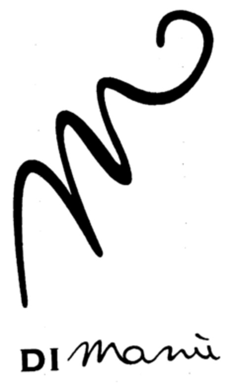 m di manù Logo (EUIPO, 10.07.1997)