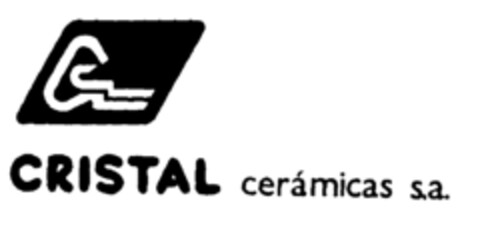 CRISTAL cerámicas s.a. Logo (EUIPO, 01/29/1998)