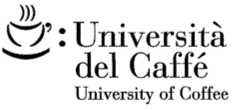 Università del Caffé University of Coffee Logo (EUIPO, 20.10.1999)