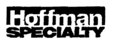 Hoffman SPECIALTY Logo (EUIPO, 01.08.2001)