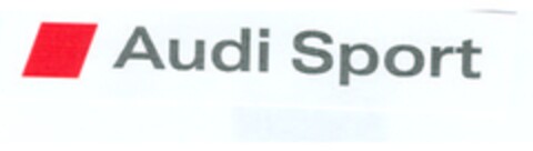 Audi Sport Logo (EUIPO, 10.03.2004)