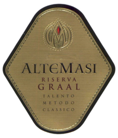 ALTEMASI RISERVA GRAAL TALENTO METODO CLASSICO Logo (EUIPO, 01.03.2004)